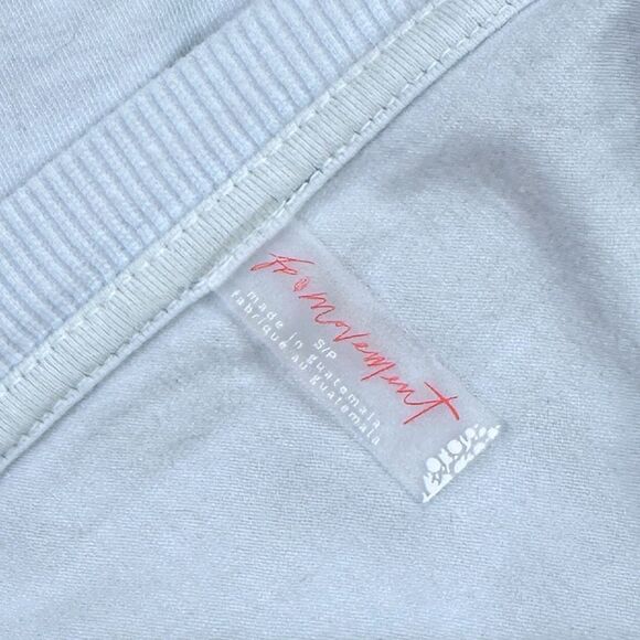 Free People | FP Movement Hot Shot Tee Romper - Boardwalk Blue - Size Small - Picture 5 of 5